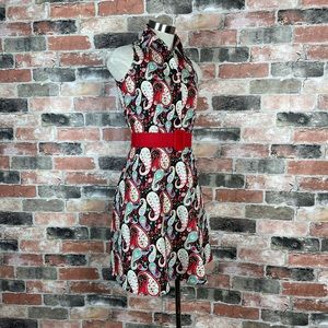 Voodoo Vixen Saranya Retro 50s Paisley Summer Spring Dress XS